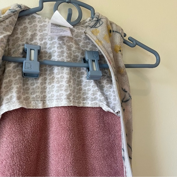 Perlimpinpin Baby Sleep Sack Wearable Blanket 1.5 TOG Floral Fleece 6–18M Cozy - Picture 8 of 9